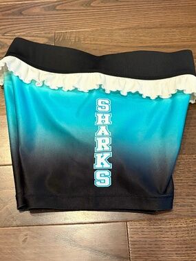 Cheer Sport Sharks Shorts Adult Small